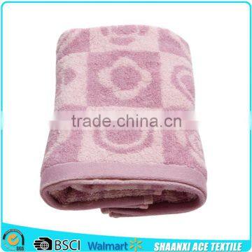 100% cotton two color woven jacquard terry bath towel soft terry bath towel with custom logo