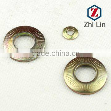 Carbon Steel DIN6796 Butterfly Washer /wing Washers /knurled Butterfly Spring Pattern Gasket photo-2