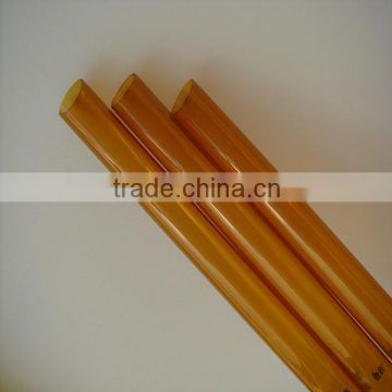 Amber pharmaceutical glass tube