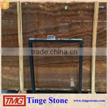Natural Stone Polished Amber Onyx Marble Slab