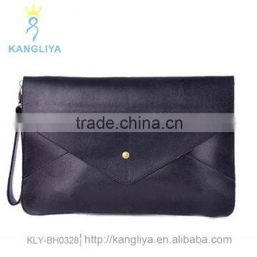 Hangbag oem factory in guangzhou envelop clutch pure color many color available wholesale