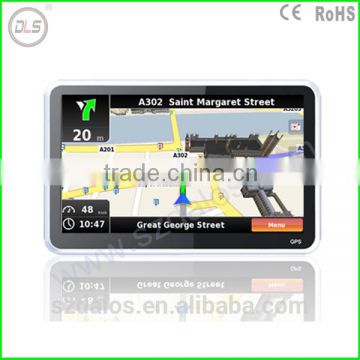 Buit-in 8G flash sat nav free world maps available car gps mediatek gps navigation 84h