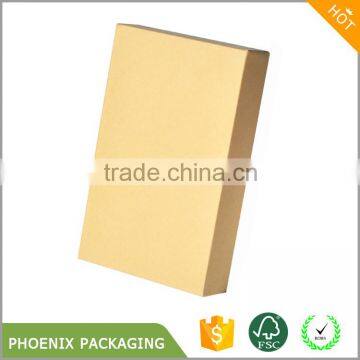 universal nature brown kraft paper box packaging for mobile phone case