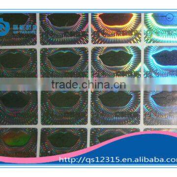 custom anti-fake hologram stickers