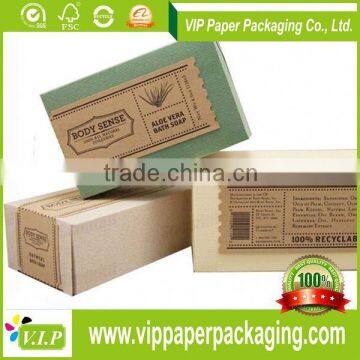 PAPER BOX MANUFACTURER KRAFT SOAP BOXES