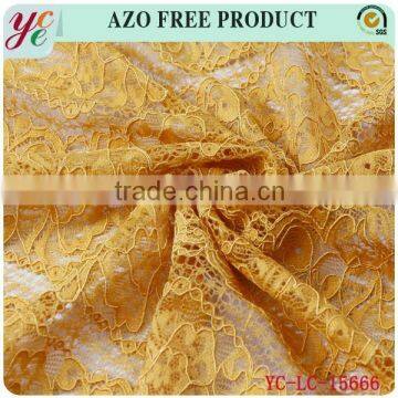 China supplier nylon elastic cheap lace fabric for wedding dress