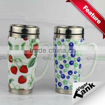 Insulated Custom Mug with Lid