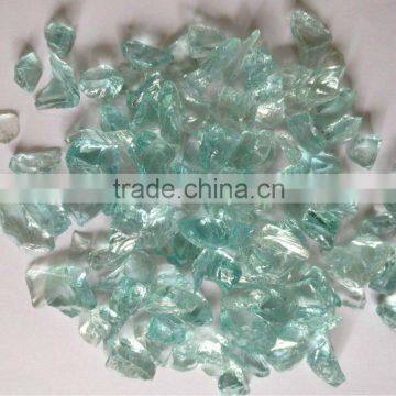 tumbled glass chips