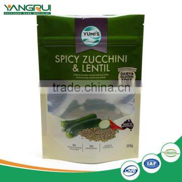 Customized Food Grade Moistureproof Transparent Zip Lock Dried Food Bag Sup photo-3