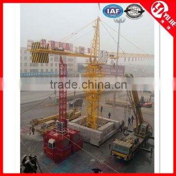 High quality SC100 1 ton double cages construction mini hoist cranes