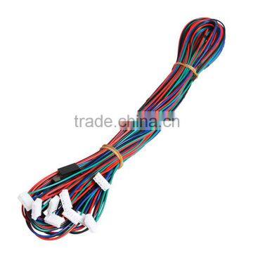 1M DuPont Line 4pin Two-phase Four-lead Motor Connector Cables for 3D Printer 42 Stepper Motor photo-2