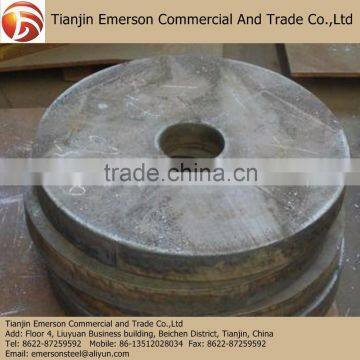 SS490 Steel Plate Steel Cutting Disc Flat Steel Disc