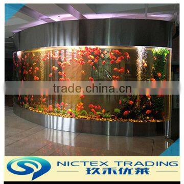 large acrylic fish tank , customized clear plastic acrylic aquarium fish tank