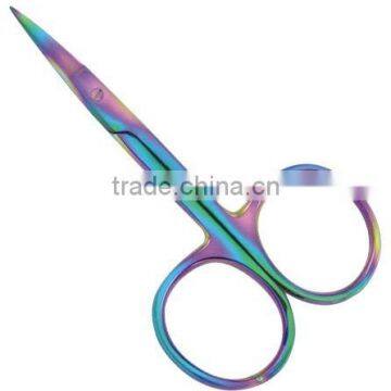 Cuticle Scissors Titanium coated 02