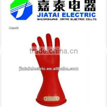 electrical insulation gloves/High Voltage Resistance electrical rubber Insulation glove