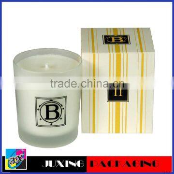 Promotional fancy high quality candle packaging boxes