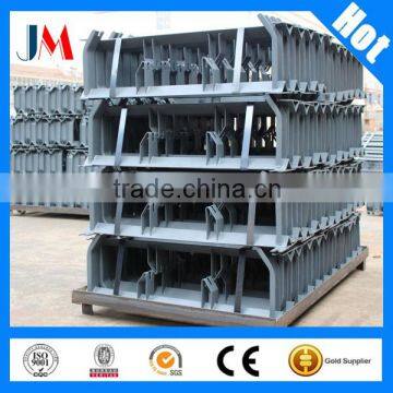 Trough steel pipe roller stand for sand conveyor system JMS288