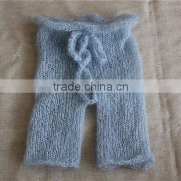 Newborn Knit Mohair Pants for Baby Photo Prop