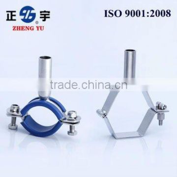 Sanitary stainless steel pipe clamp