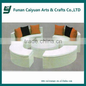 2015 plastic rattan new design garden patio furniture