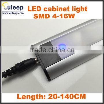 Touch sensitive brightness dimming led under cabinet light ,led bar,300mm,4w