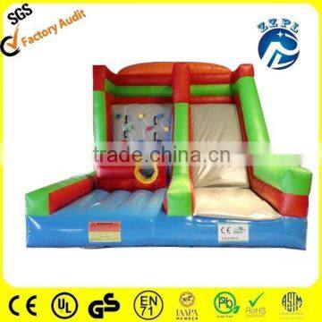 inflatable slide with climbing