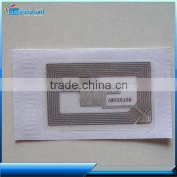 RFID wet sticker RFID wet inlay for asset management