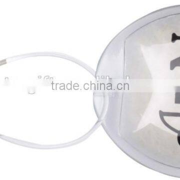 Custom Soft PVC Printed Flower Shape Down Coat Hang Tag photo-6