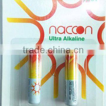 naccon 1.5V 140 mins LR03 AAA Alkaline dry Battery batteries 1.5v r