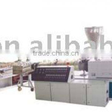 SXJZ series PVC wide door plate extrusion line / PVC door machine