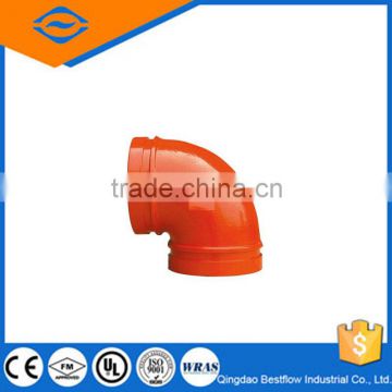 electroplate ductile iron pipe fittings