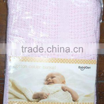 100% Cotton Baby Cellular Blankets