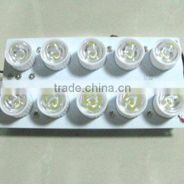 CE&RoHS 800lm 10x1W square smd led pcb board