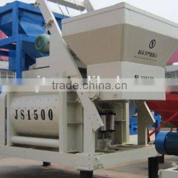 Types of concrete mixer JS1500 concrete mixer specifications for sale in China