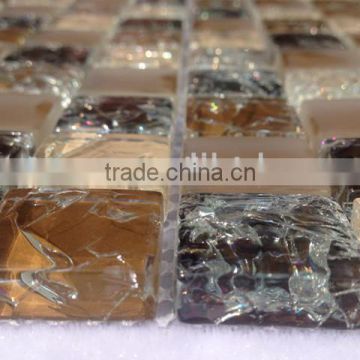 Broken Matt Glass Mosaic Tile Glass Wall Tile