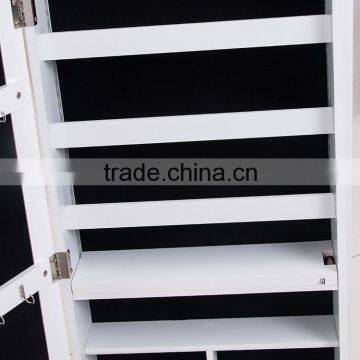 Fashion Jewelry Wholesale Wooden Cabinet Free Standing Mdf With Mirror photo-5