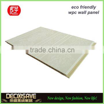 interior plastic wall panel / wood plastic composite wall panel / plastic laminated wall panel