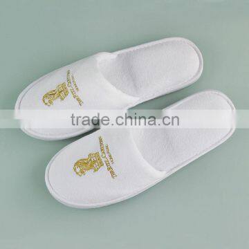 Cotton Velour Hotel Slipper with Eva sole for Ritz Carlton