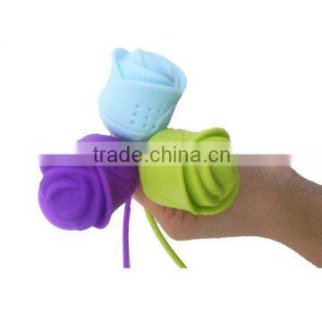 Super quality best sell lovely design silicone tea infuser