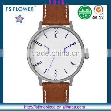FS FLOWER - Ultra Thin Watch Sapphire Crystal High Quality Quartz Men Watch photo-2