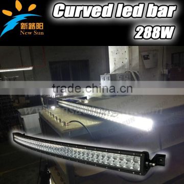 288w Headlight Type and CE ROHS IP67 Certification offroad led light bars for trucks