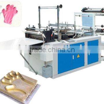 High speed disposable plastic glove making machine,one time using glove making machine