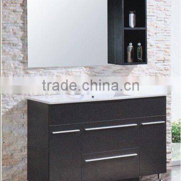 xuancheng classical export cheap solid wood oak bathroom cabinet