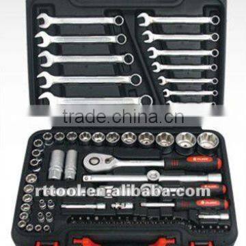 2015 new item-73pcs high quality socket and wrench tool set