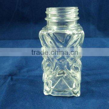 storage glass jar for spice, chili, salt, pepper