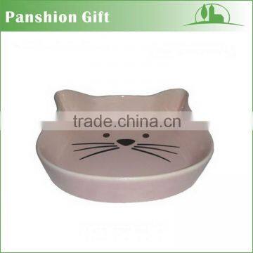 ceramic cat plate