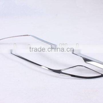 ABS Chrome Head Light Lamp Cover Trim 2 Pcs For Sorento Car 2013 Accessories