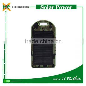 7000mAh solar cell phone charger outdoor battery power bank,super mini power bank