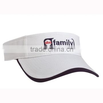 Custom embroidery visor summer hat