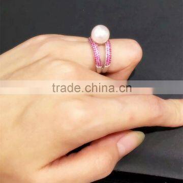 2016 New Design Pearl Finger Ring photo-4